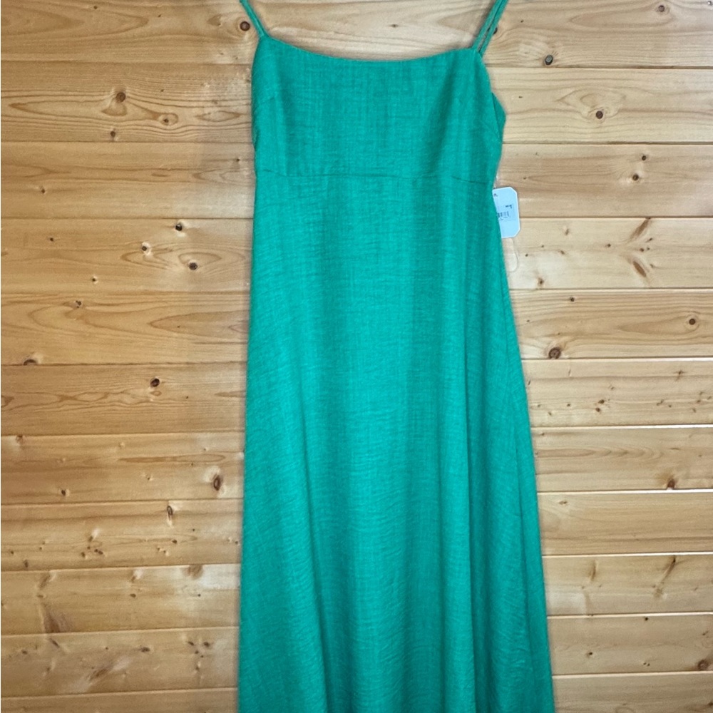 Altar’d State Kelly Green Maxi Dress